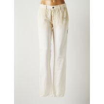 RA-RE - Pantalon chino beige en coton - Femme - Taille W29 - Modz