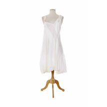 MARITHE & FRANCOIS GIRBAUD - Robe longue blanc en coton - Femme - Taille 40 - Modz