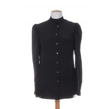 HIGH - Chemisier noir en soie - Femme - Taille 32 - Modz