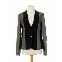 ALMALIBRE - Veste casual noir en coton - Femme - Taille 36 - Modz
