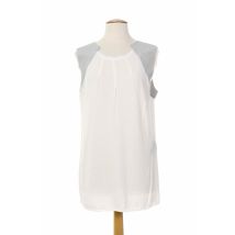 ALMALIBRE - Tunique sans manche blanc en acetate - Femme - Taille 36 - Modz