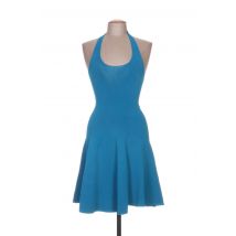 DSQUARED - Robe mi-longue bleu en viscose pour femme - Taille 34 - Modz