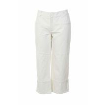 HOSS - Corsaire blanc en coton - Femme - Taille 34 - Modz
