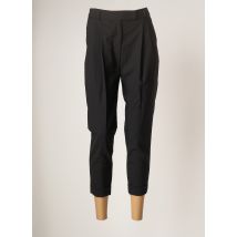 BLACK LABEL - Pantacourt noir en laine - Femme - Taille 38 - Modz