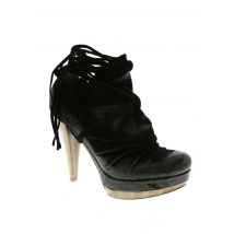 S - Escarpins noir en cuir - Femme - Taille 36 - Modz