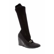 COLLECTION PRIVEE - Bottes noir en autre matiere - Femme - Taille 38 - Modz