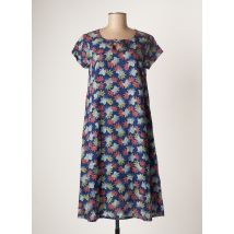 AGATHE & LOUISE - Robe mi-longue bleu en modal - Femme - Taille 40 - Modz