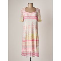 CONCEPT K - Robe mi-longue rose en polyester - Femme - Taille 44 - Modz