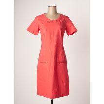 EVA KAYAN - Robe mi-longue rose en coton - Femme - Taille 44 - Modz