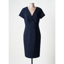 LOLA - Robe mi-longue bleu en polyester - Femme - Taille 34 - Modz