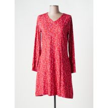 AGATHE & LOUISE - Robe mi-longue rouge en viscose - Femme - Taille 38 - Modz
