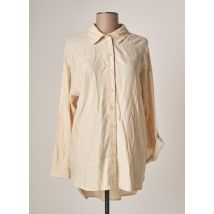 TOM TAILOR - Tunique manches longues beige en coton - Femme - Taille 38 - Modz