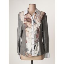 TINTA STYLE - Chemisier gris en viscose - Femme - Taille 38 - Modz