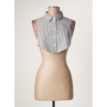 SANDWICH - Chemisier noir en coton - Femme - Taille 38 - Modz