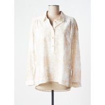 EVA KAYAN - Blouse beige en coton - Femme - Taille 46 - Modz