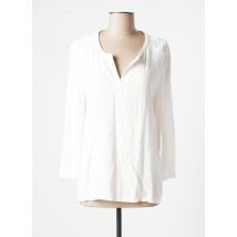 TOM TAILOR - Blouse blanc en viscose - Femme - Taille 40 - Modz