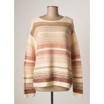 TOM TAILOR - Pull beige en coton - Femme - Taille 42 - Modz