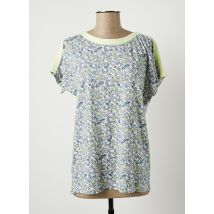 TONI - T-shirt bleu en coton - Femme - Taille 38 - Modz