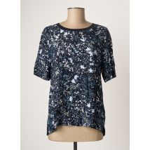 TOM TAILOR - Top bleu en viscose - Femme - Taille 40 - Modz