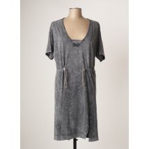 EVA KAYAN - Robe mi-longue gris en coton - Femme - Taille 44 - Modz