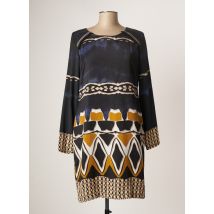 ANDAMIO - Robe mi-longue bleu en polyester - Femme - Taille 40 - Modz