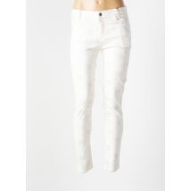 EVA KAYAN - Pantalon slim blanc en coton - Femme - Taille 38 - Modz