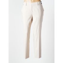 TONI - Pantalon chino beige en polyester - Femme - Taille 46 - Modz