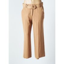 ANDAMIO - Pantalon large beige en polyester pour femme - Taille 40 - Modz