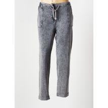 EVA KAYAN - Pantalon droit gris en coton pour femme - Taille 42 - Modz