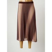 ANDAMIO - Jupe longue marron en polyester - Femme - Taille 36 - Modz