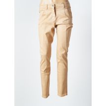 SANDWICH - Pantalon slim beige en coton - Femme - Taille 36 - Modz