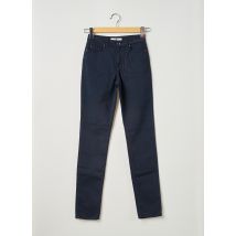 EMMA & CARO - Pantalon slim bleu en coton - Femme - Taille 34 - Modz