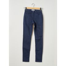 SANDWICH - Pantalon slim bleu en coton - Femme - Taille 34 - Modz