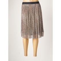 SPARKZ - Jupe mi-longue beige en polyester - Femme - Taille 34 - Modz