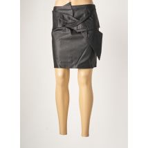SPARKZ - Jupe courte noir en polyurethane - Femme - Taille 38 - Modz