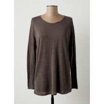 POLES - Pull tunique gris en viscose - Femme - Taille 36 - Modz