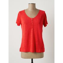 POLES - Top rouge en viscose - Femme - Taille 36 - Modz
