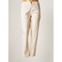 LA FIANCEE DU MEKONG - Pantalon chino beige en coton - Femme - Taille 44 - Modz