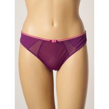 BESTFORM - Tanga violet en polyamide - Femme - Taille 38 - Modz