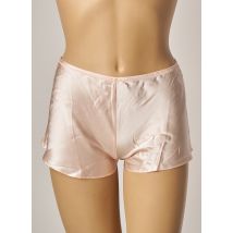 SIMONE PERELE - Pyjashort rose en soie - Femme - Taille 38 - Modz