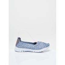 ROCK SPRING - Ballerines bleu en textile - Femme - Taille 35 - Modz