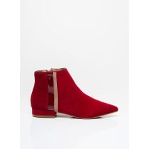 EMILIE KARSTON - Bottines/Boots rouge en cuir pour femme - Taille 39 - Modz