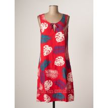 ESPRIT DE LA MER - Robe mi-longue rouge en viscose - Femme - Taille 36 - Modz