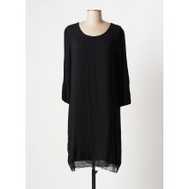ELLEI - Robe mi-longue noir en viscose - Femme - Taille 38 - Modz