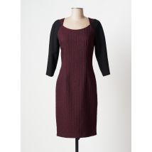 TRUSSARDI JEANS - Robe mi-longue rouge en polyester - Femme - Taille 36 - Modz