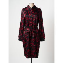 ROSE MON AMOUR - Robe mi-longue noir en viscose - Femme - Taille 36 - Modz