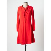 ROSE - Robe mi-longue rouge en polyester - Femme - Taille 40 - Modz