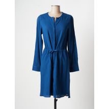 COMPTOIR DES COTONNIERS - Robe mi-longue bleu en coton - Femme - Taille 34 - Modz