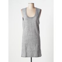 LOLLIPOPS - Robe courte gris en acrylique - Femme - Taille 40 - Modz