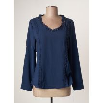 ROSE MON AMOUR - Blouse bleu en polyester - Femme - Taille 36 - Modz